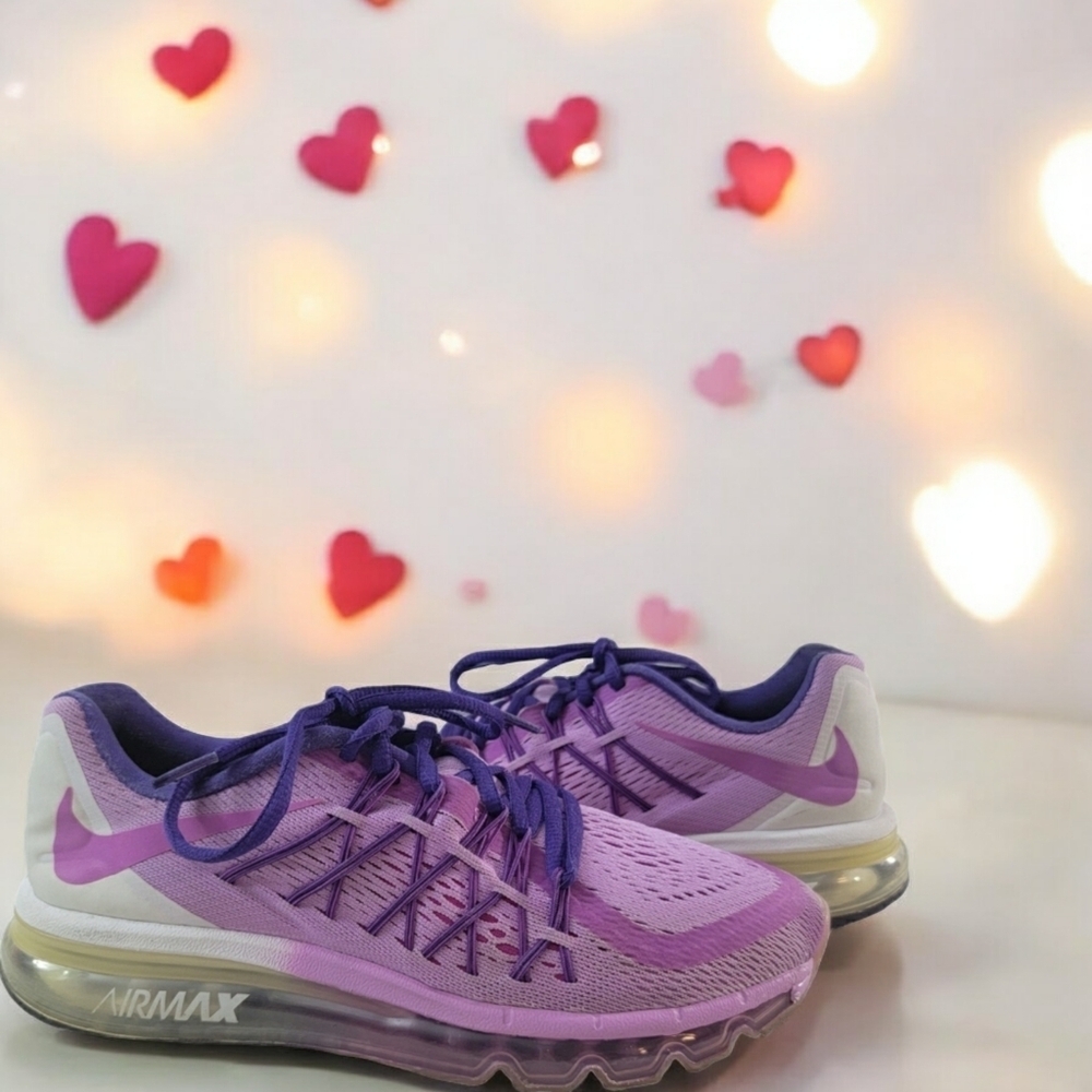 Nike Air Max. Light and dark purple. Woman's size 8 euro 9 705458-500 - Picture 4 of 15